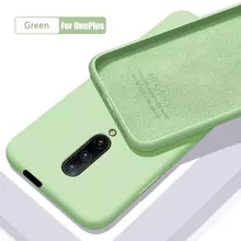 Чехол бампер для OnePlus 7T Pro Anomaly Silicone Light Green (Светло Зеленый)