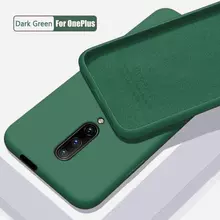Чехол бампер для OnePlus 7T Pro Anomaly Silicone Dark Green (Темно Зеленый)