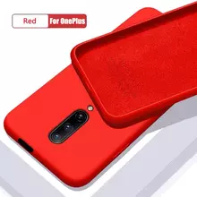 Чехол бампер для OnePlus 7T Pro Anomaly Silicone Red (Красный)