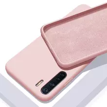 Чехол бампер для Oppo Reno 3 Anomaly Silicone Sand Pink (Песочный Розовый)