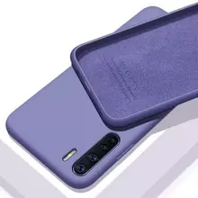 Чехол бампер для Oppo A91 Anomaly Silicone Purple (Фиолетовый)