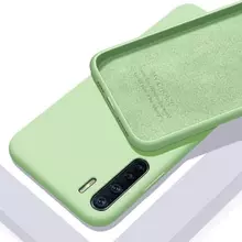 Чехол бампер для Oppo A91 Anomaly Silicone Light Green (Светло Зеленый)