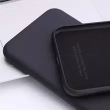 Чехол бампер для Oppo Reno 3 5G Anomaly Silicone Black (Черный)