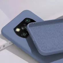 Чехол бампер для Xiaomi Poco X3 NFC Anomaly Silicone Purple (Фиолетовый)