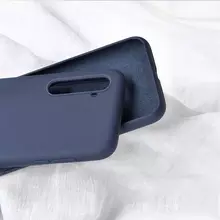 Чехол бампер для Realme 6 Anomaly Silicone Blue (Синий)