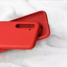 Чехол бампер для Realme 6 Anomaly Silicone Red (Красный)