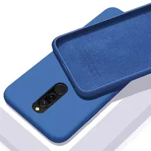 Чехол бампер для Xiaomi Redmi 8A Anomaly Silicone Blue (Синий)