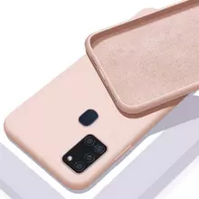 Чехол бампер для Samsung Galaxy M21 Anomaly Silicone Sand Pink (Песочный Розовый)