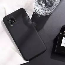 Чехол бампер для Xiaomi Mi10 Lite Anomaly Silicone Black (Черный)