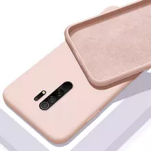 Чехол бампер для Xiaomi Redmi 9 Anomaly Silicone Sand Pink (Песочный Розовый)