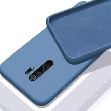 Чехол бампер для Xiaomi Redmi 9 Anomaly Silicone Blue (Синий)