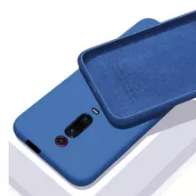 Чехол бампер для Xiaomi Mi9T Anomaly Silicone Blue (Синий)