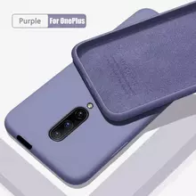 Чехол бампер для OnePlus 7T Pro Anomaly Silicone Purple (Фиолетовый)