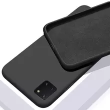 Чехол бампер для Huawei Y5p Anomaly Silicone Black (Черный)