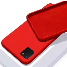 Чехол бампер для Huawei Y5p Anomaly Silicone Red (Красный)