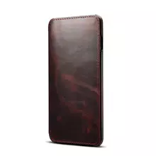 Чехол книжка для Samsung Galaxy S10e Anomaly Wax Oil Red (Красный)