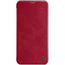Чехол книжка для IPhone 11 Pro Max Nillkin Qin Red (Красный)