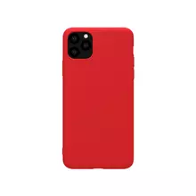 Чехол бампер для IPhone 11 Pro Max Nillkin Rubber Wrapped Red (Красный)