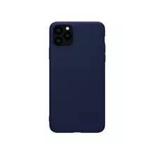 Чехол бампер для IPhone 11 Pro Max Nillkin Rubber Wrapped Blue (Синий)