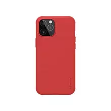 Чехол бампер для iPhone 12 / iPhone 12 Pro Nillkin Super Frosted Shield Pro Red (Красный)