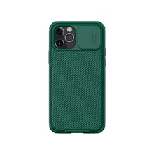 Чехол бампер для iPhone 12 Pro Nillkin CamShield Pro Deep Green (Морской Зеленый)