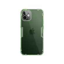 Чехол бампер для iPhone 12 Mini Nillkin TPU Nature Dark Green (Темно Зеленый)