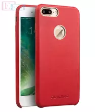 Чехол бампер для iPhone 7 Qialino Calf Skin Red (Красный)