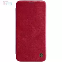 Чехол книжка для iPhone Xs Nillkin Qin Red (Красный)