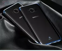 Чехол бампер для Samsung Galaxy S8 Plus G955F Baseus Glitter Dark Blue (Темно Синий)
