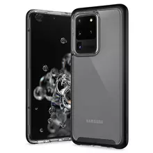 Чехол бампер для Samsung Galaxy S20 Ultra Caseology Skyfall Flex Matte Black (Матовый Черный)