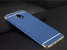 Чехол бампер для OnePlus 8 Pro Mofi Electroplating Blue (Синий)