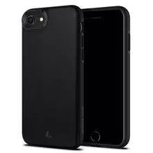 Чехол бампер для iPhone SE 2020 Ciel by Cyrill Leather Brick Black (Черный)
