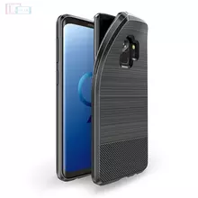 Чехол бампер для Samsung Galaxy S9 Dux Ducis Carbon Magnetic Black (Черный)