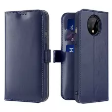 Чехол книжка для OnePlus 7T Dux Ducis Kado Series Blue (Синий)