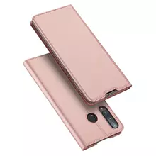 Чехол книжка для Huawei P40 Lite E Dux Ducis Skin Pro Rose Gold (Розовое Золото)