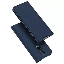 Чехол книжка для Xiaomi Poco X2 Dux Ducis Skin Pro Blue (Синий)