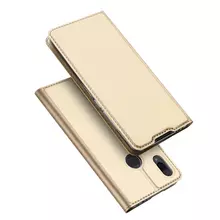 Чехол книжка для Xiaomi Redmi Note 7 Pro Dux Ducis Skin Pro Gold (Золотой)