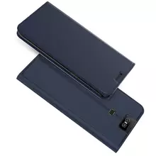 Чехол книжка для Asus Zenfone 6 ZS630KL Dux Ducis Skin Pro Blue (Синий)