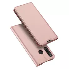 Чехол книжка для Huawei Honor 9A Dux Ducis Skin Pro Rose Gold (Розовое Золото)