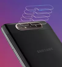 Защитное стекло на камеру для Samsung Galaxy A80 Anomaly Camera Glass Crystal Clear (Прозрачный)