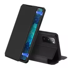 Чехол книжка для Samsung Galaxy S20 FE Dux Ducis Skin X Black (Черный)