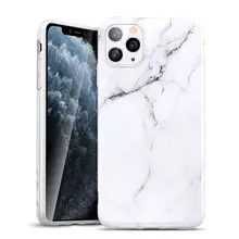 Чехол бампер для iPhone 11 Pro ESR Marble Slim Soft White Sierra (Белая Сьерра)