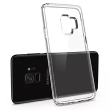 Чехол бампер для Samsung Galaxy S9 Spigen Ultra Hybrid Crystal Clear (Прозрачный)