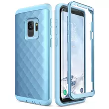 Чехол бампер для Samsung Galaxy S9 Clayco Hera Blue (Синий)