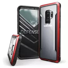 Чехол бампер для Samsung Galaxy S9 Plus X-Doria Defense Shield Red (Красный)