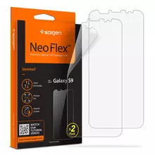 Защитная пленка для Samsung Galaxy S9 Spigen Screen Protector Neo Flex HD 2 Pack Crystal Clear (Прозрачный)