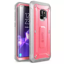 Чехол бампер для Samsung Galaxy S9 Supcase Unicorn Beetle PRO Pink&Gray (Розовый&Серый)