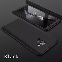 Чехол бампер для Samsung Galaxy A6 2018 GKK Dual Armor Black (Черный)