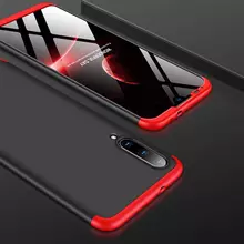 Чехол бампер для Huawei P Smart Pro 2019 GKK Dual Armor Black&Red (Черный&Красный)