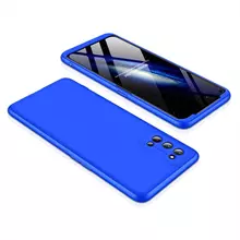Чехол бампер для Realme 7 Pro GKK Dual Armor Blue (Синий)